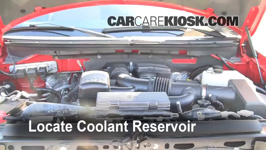 2009 Ford F-150 XLT 5.4L V8 FlexFuel Crew Cab Pickup (4 Door) Coolant (Antifreeze)